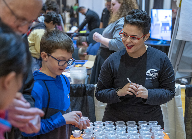 STEM Fest 2022 students and sponsors