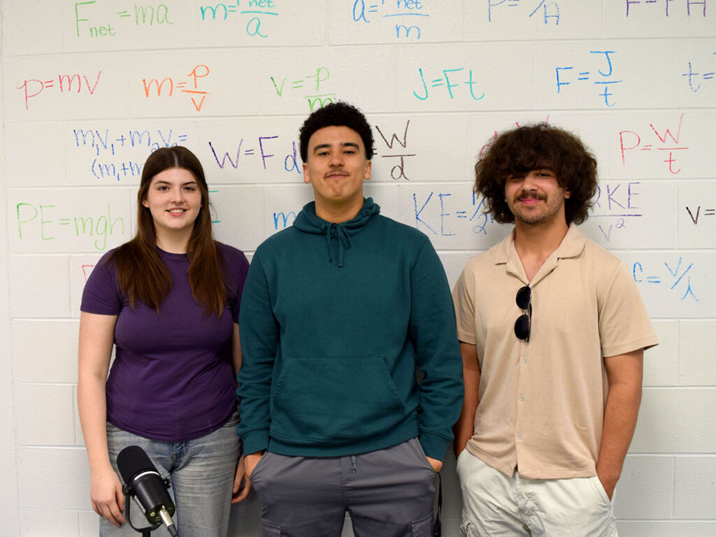 Romeoville students interviewed at our NIU STEAM Studio Podcast